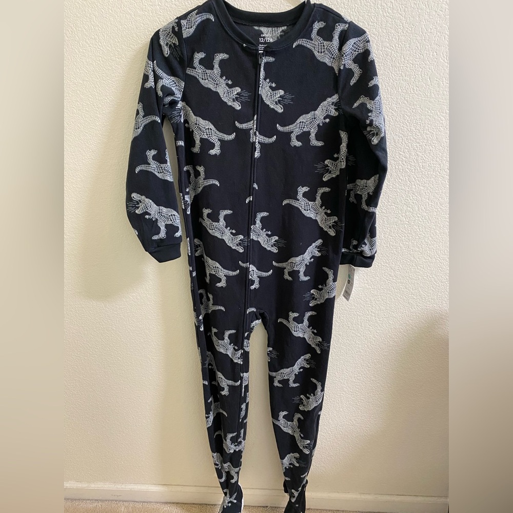 Carters NWT Dino Footie Pajamas‎ 12